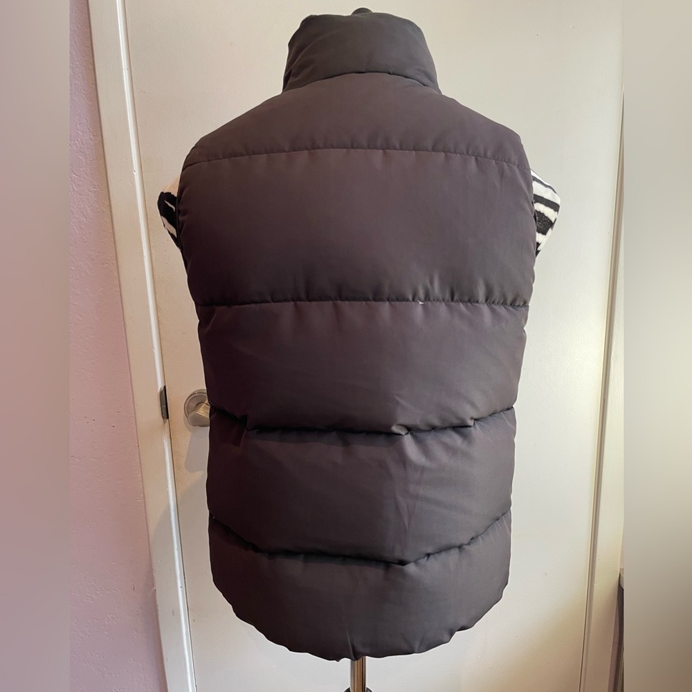 J.Crew Charcoal Puffer Vest - Picture 6 of 6
